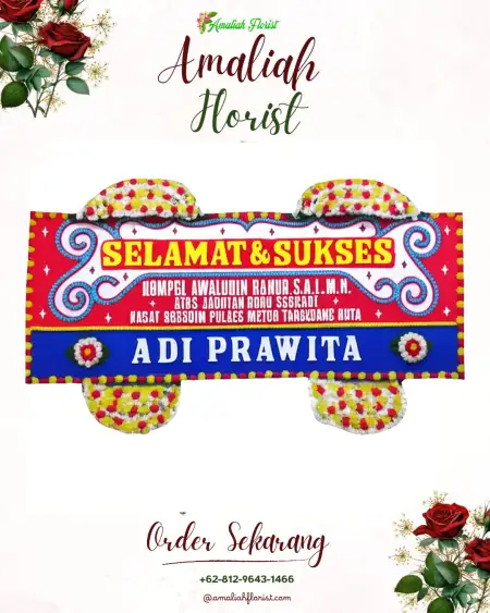 Papan Bunga Ucapan Selamat Harapan Rejo